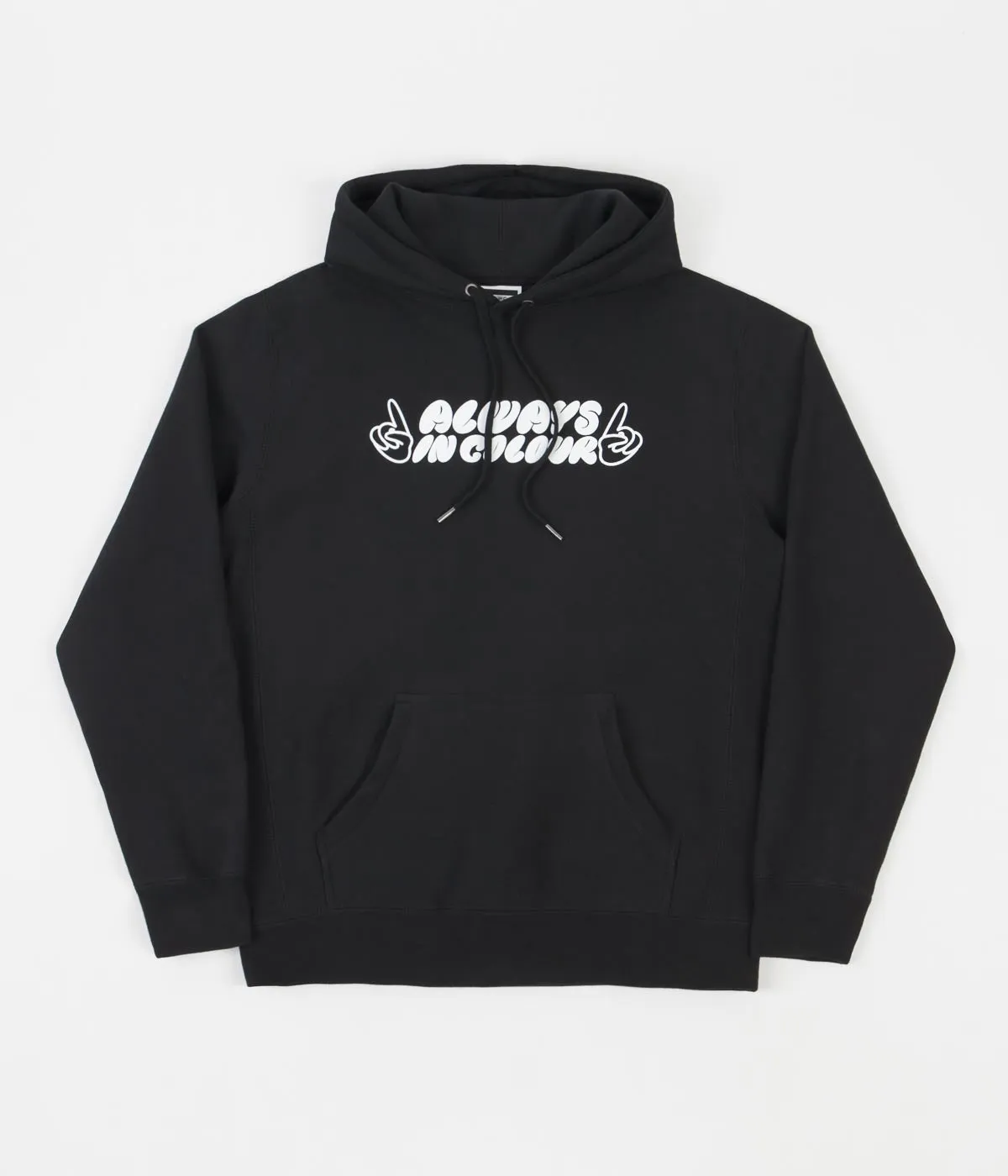 Always in Colour Hands Hoodie - Black