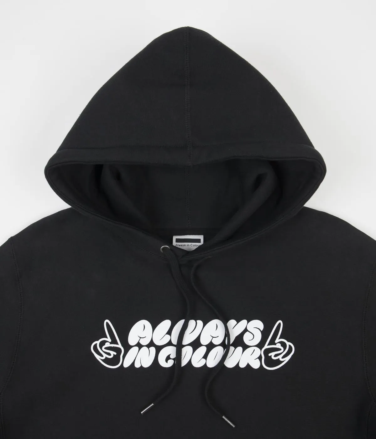 Always in Colour Hands Hoodie - Black