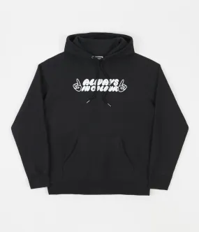 Always in Colour Hands Hoodie - Black