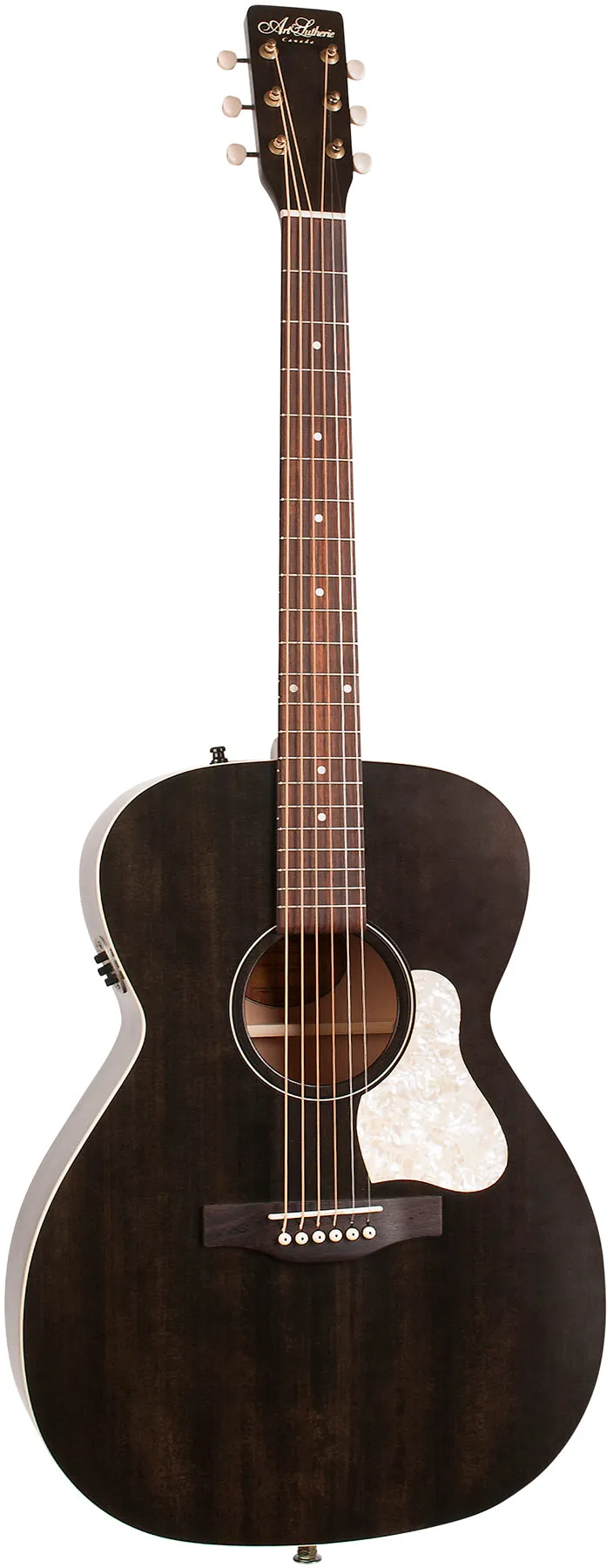 Art & Lutherie 042388 / 051779 Legacy Faded Black QIT Acoustic Electric MADE In CANADA