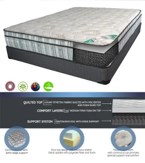 Comfortable Sleep 10" Euro Top Mattress 🍁