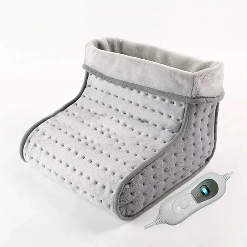 EU Plug Electric Heated Foot Warmer Washable