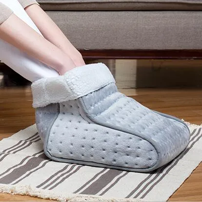 EU Plug Electric Heated Foot Warmer Washable