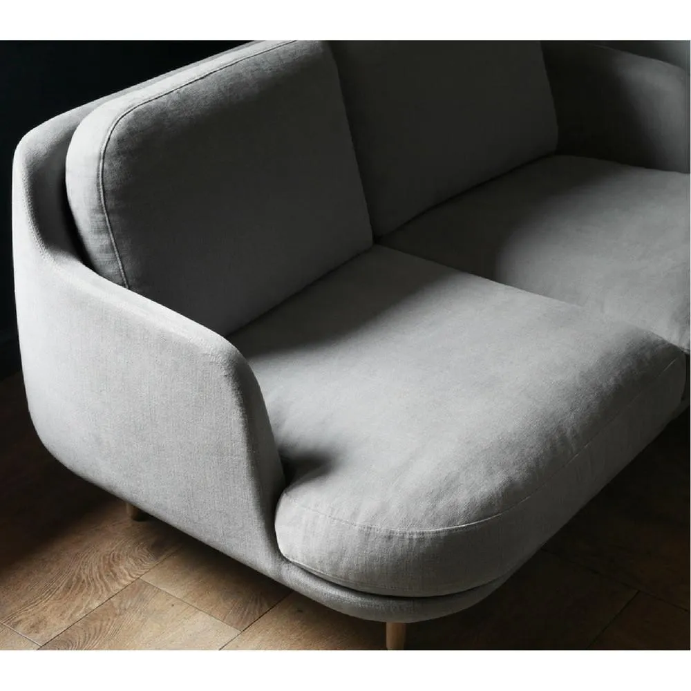 Fritz Hansen Lune Sofa Three-Seat