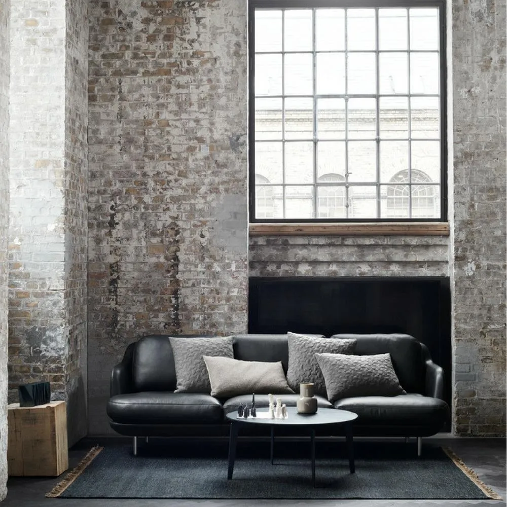 Fritz Hansen Lune Sofa Three-Seat