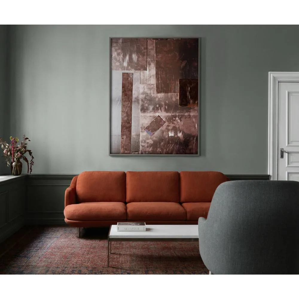 Fritz Hansen Lune Sofa Three-Seat