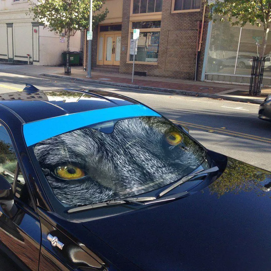 Gearhuman 3D Big Bad Wolf Sunshade