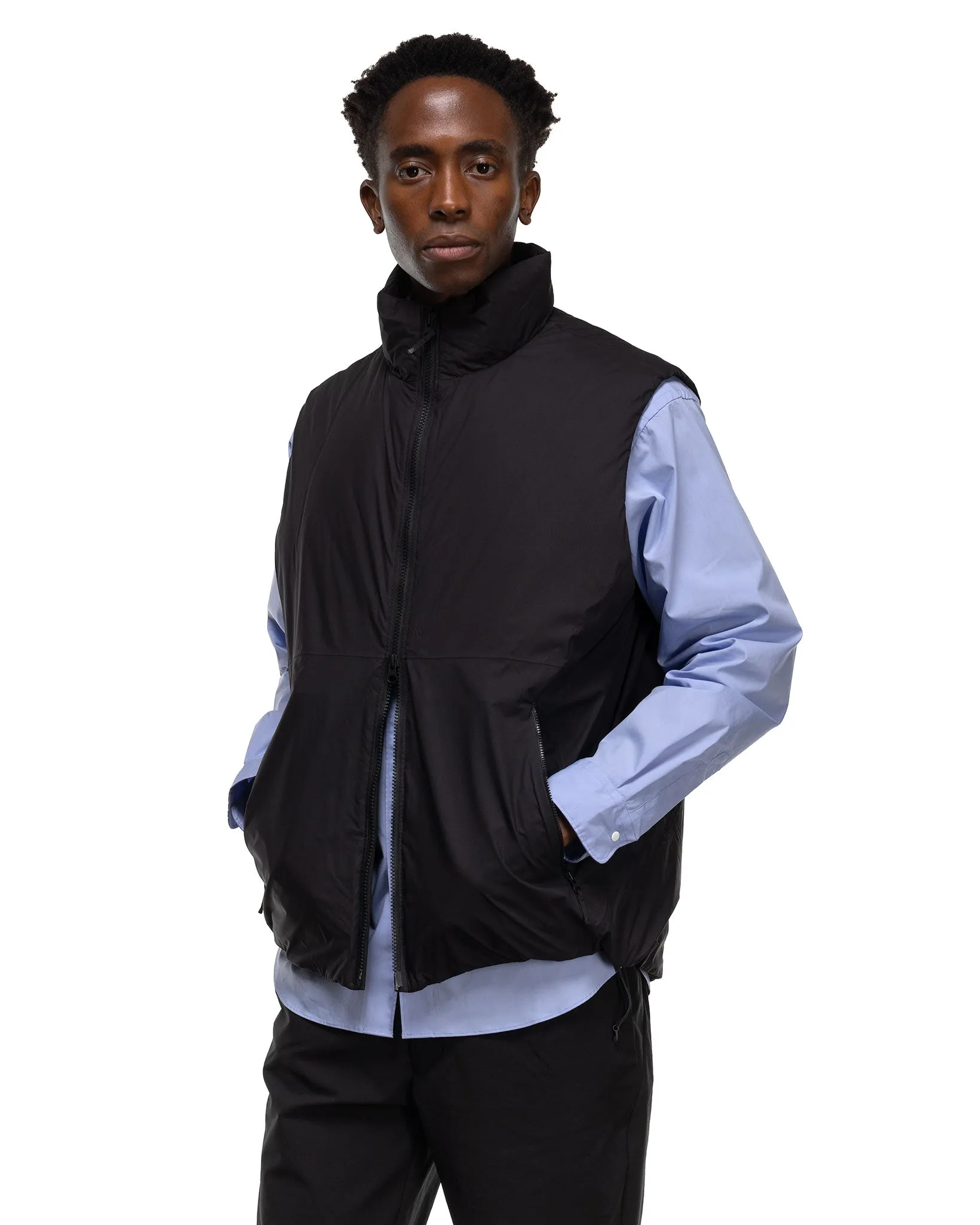 GORE-TEX LABS Windstopper Puffy Vest Black