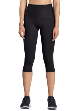 High-Waisted Moderate Compression Capri - ActiveLife