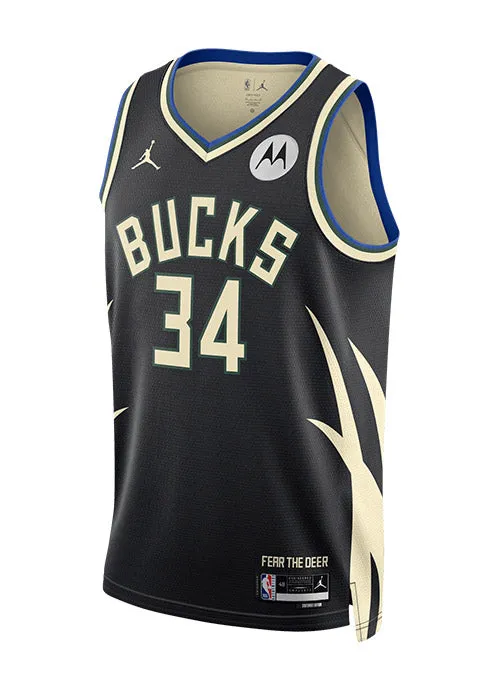 Jordan 2022 Statement Edition Giannis Antetokounmpo Milwaukee Bucks Swingman Jersey