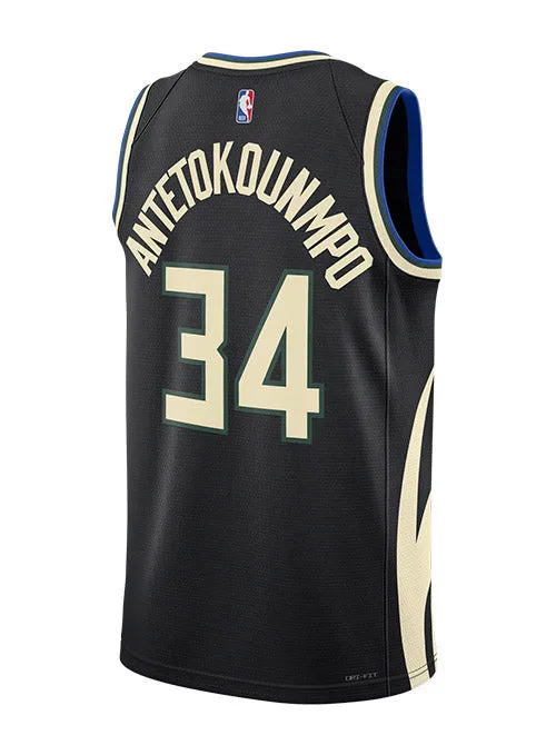 Jordan 2022 Statement Edition Giannis Antetokounmpo Milwaukee Bucks Swingman Jersey