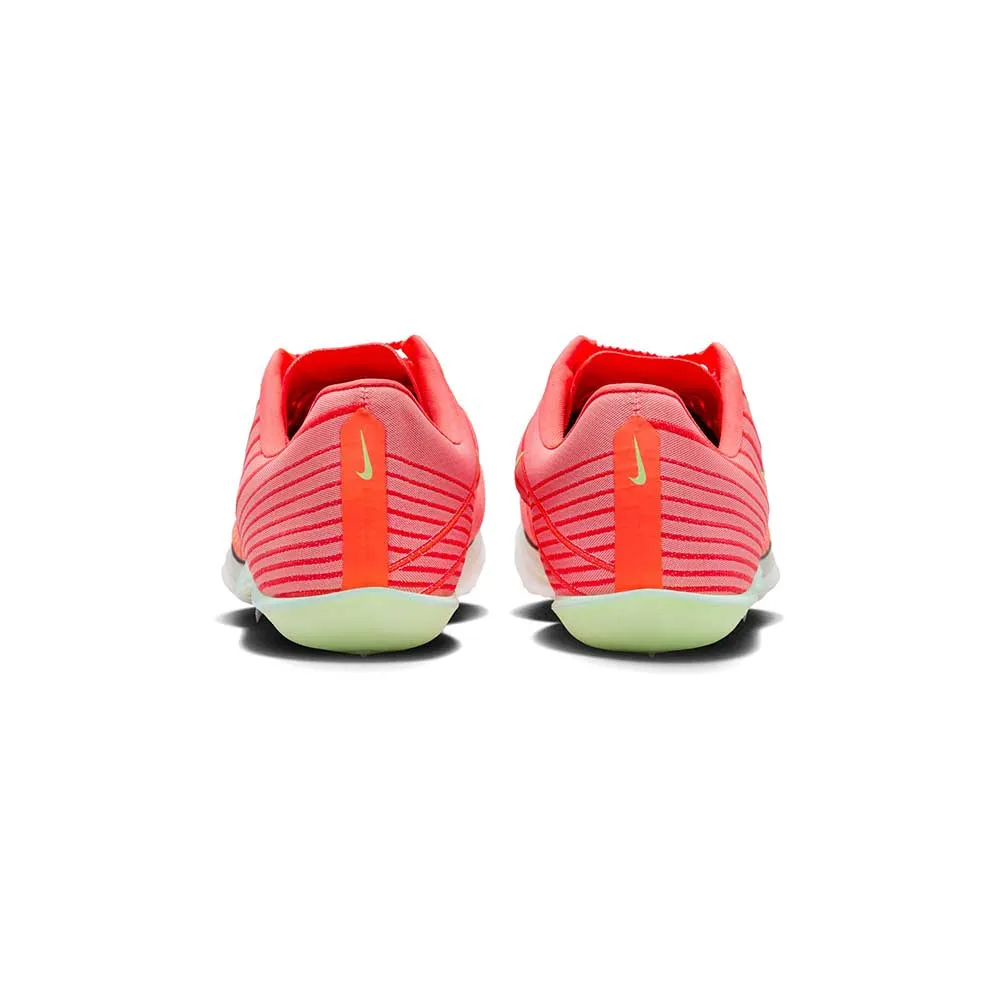 Men's Air Zoom Maxfly 2 Track Spikes - Bright Crimson/Washed Coral/Lime Blast - Regular (D)