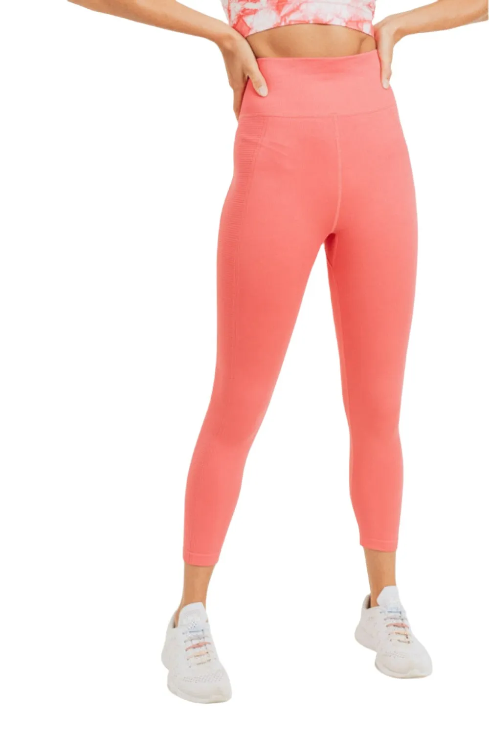 Mono B Ribbed Seamless Legging APH8063