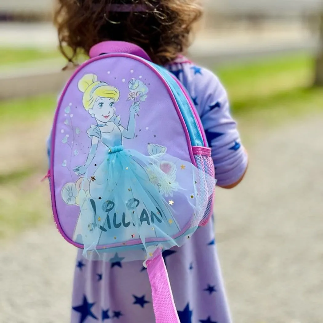 Personalized Cinderella 10 Inch Mini Backpack with Harness