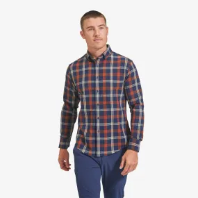 Rust Tan Large Multi Plaid