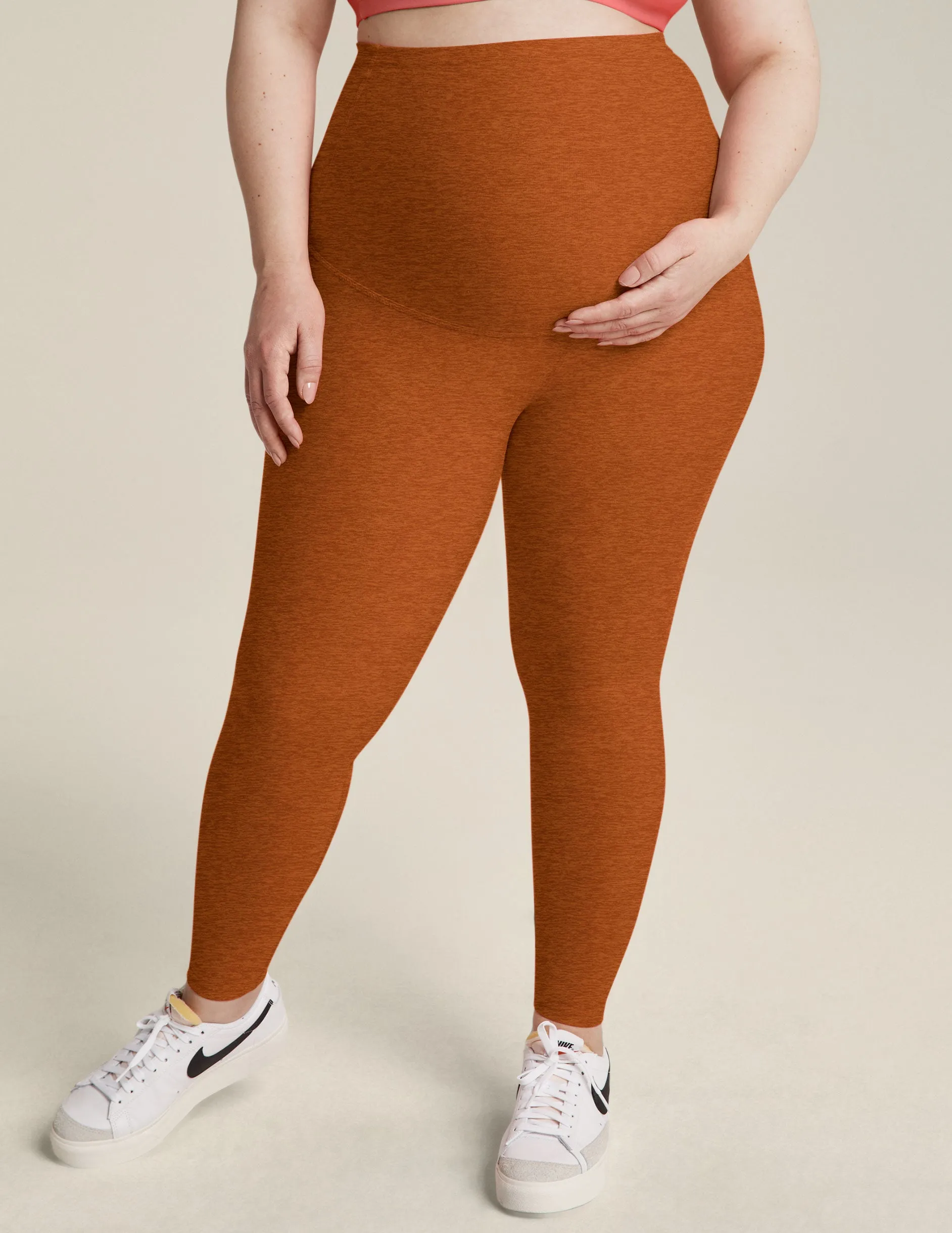 Spacedye Love the Bump Midi Maternity Legging