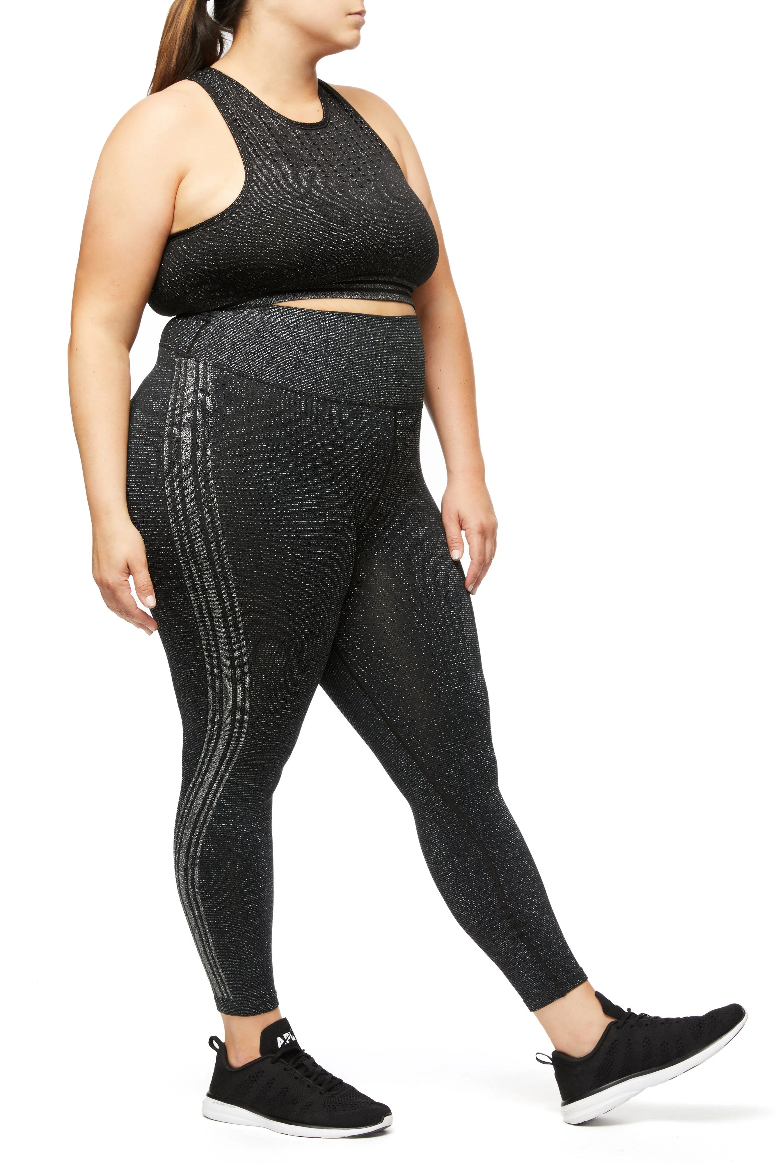 THE GAME POINT SEAMLESS 7/8 LEGGING | BLACK001