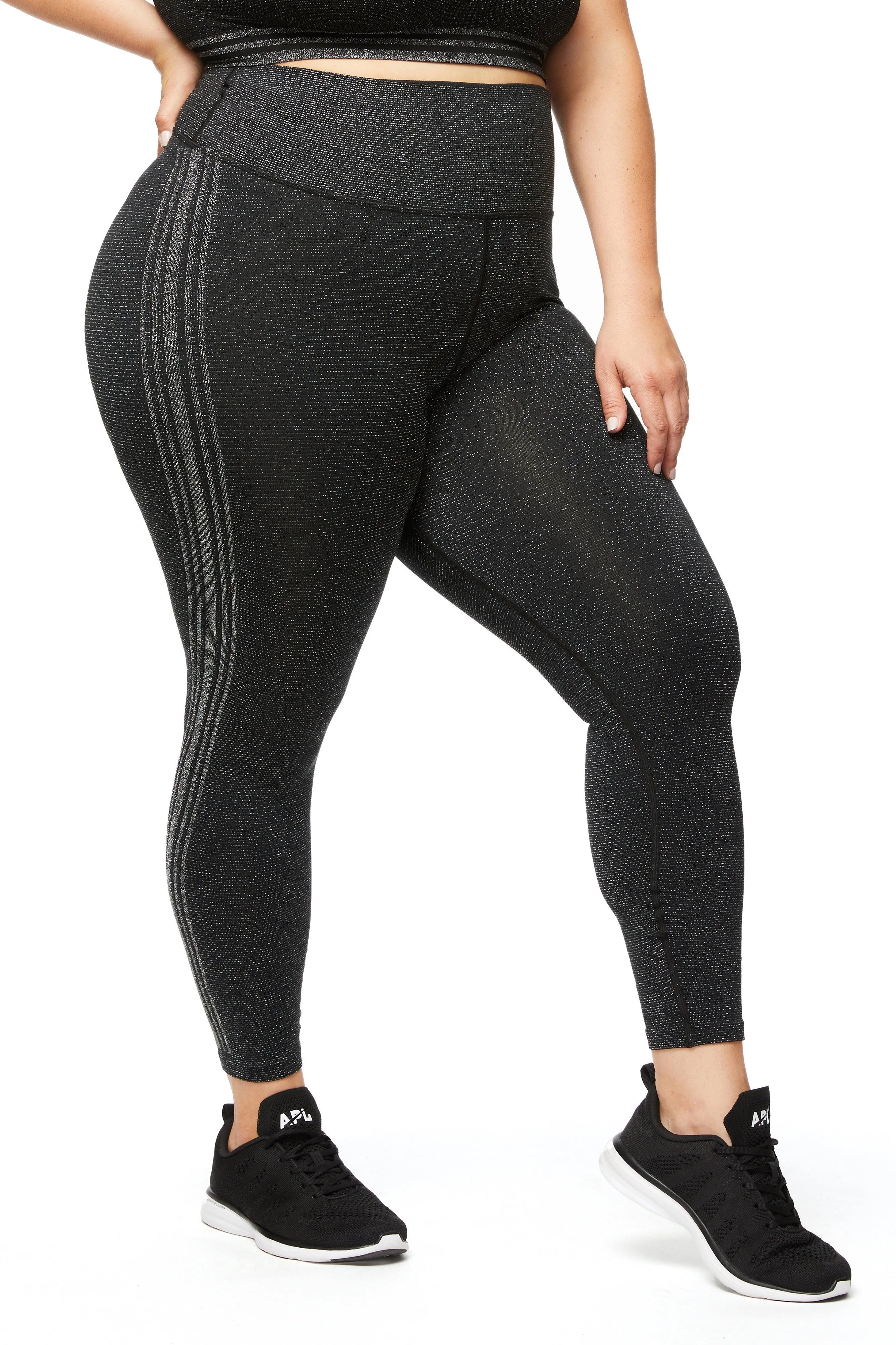 THE GAME POINT SEAMLESS 7/8 LEGGING | BLACK001