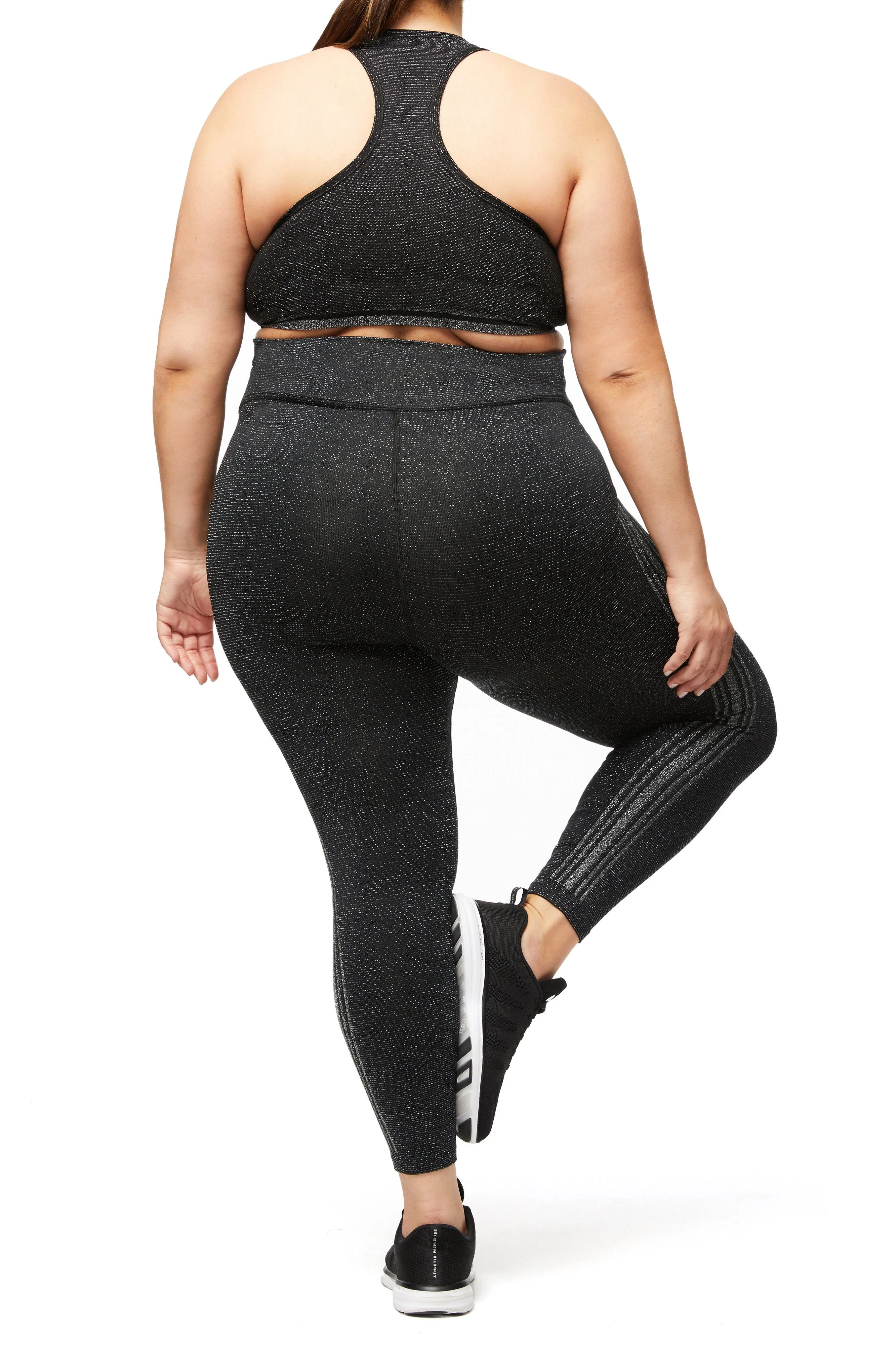 THE GAME POINT SEAMLESS 7/8 LEGGING | BLACK001