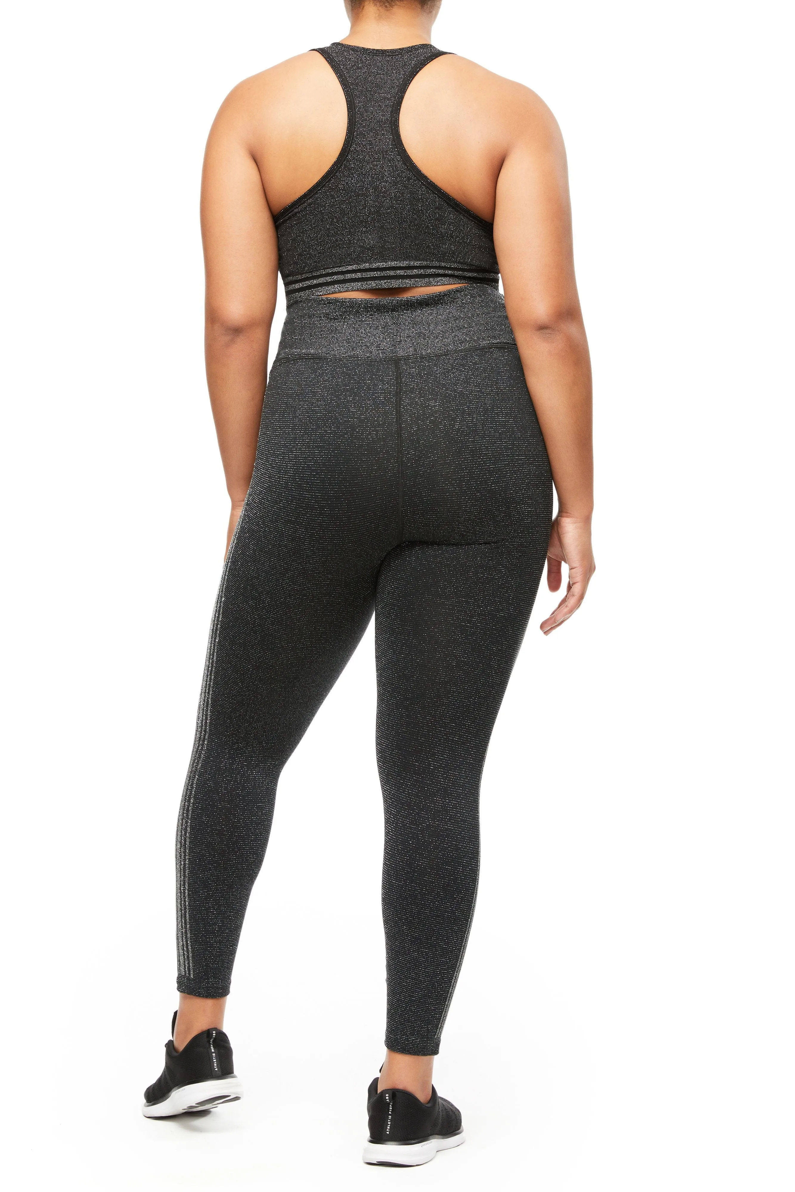 THE GAME POINT SEAMLESS 7/8 LEGGING | BLACK001