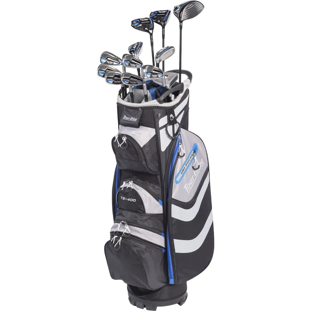 Tour Edge TE-400 Complete Package Men's 12 Club Set Steel Uniflex Regular  1" RH